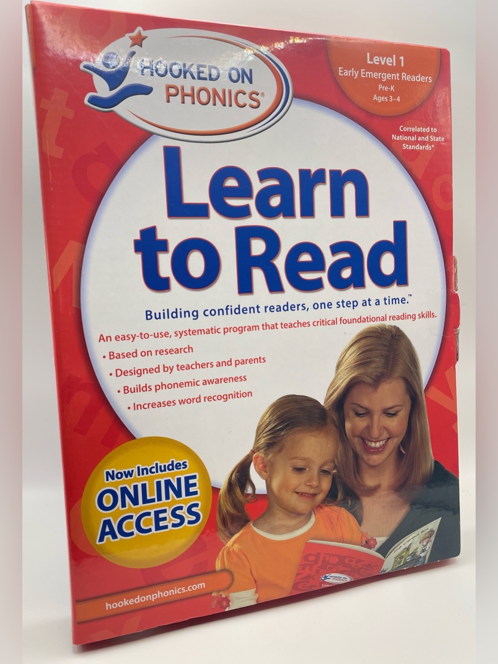 Hooked on Phonics Learn to Read-Level 1: Early Emergent Readers (Pre-K Ages 3-4)